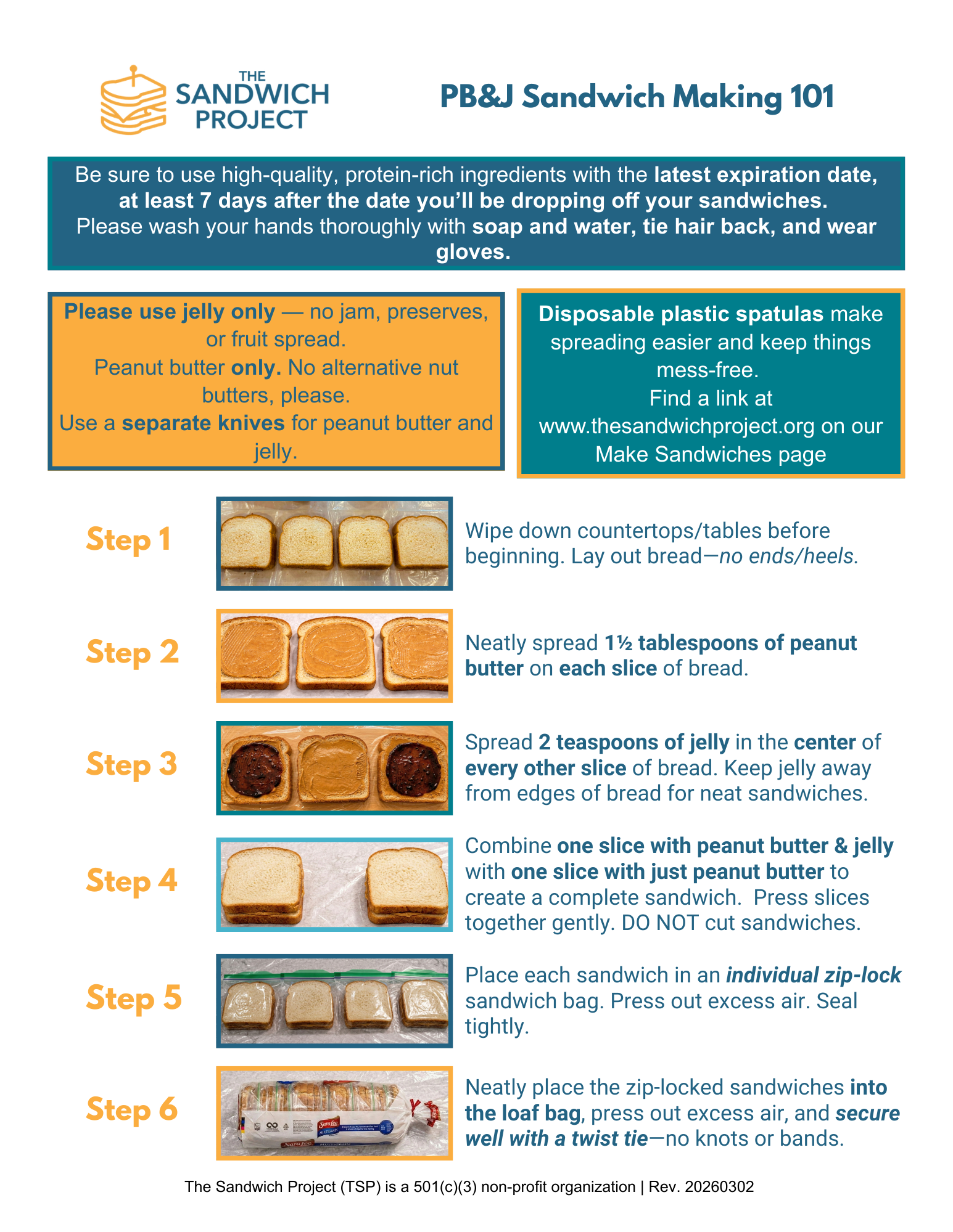 Atlanta Volunteer Opportunity | Make Sandwiches Weekly for